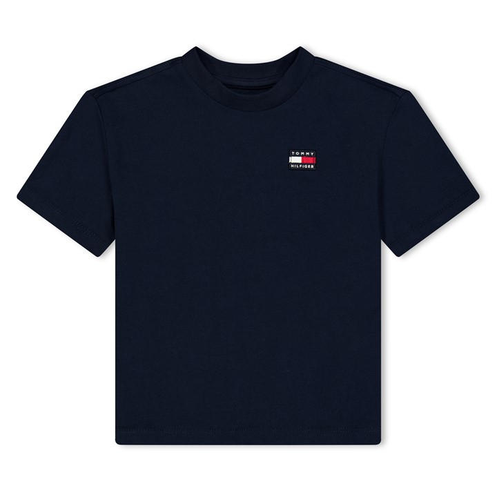 Tommy Hilfiger Boys Blue Kids' Heritage Flag T-Shirt in Size 9 - 10 Years, Sports Direct