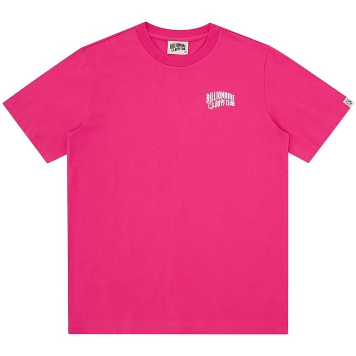 Billionaire Boys Club Men' Pink Small Arch Logo T-Shirt in Size S, Sports Direct