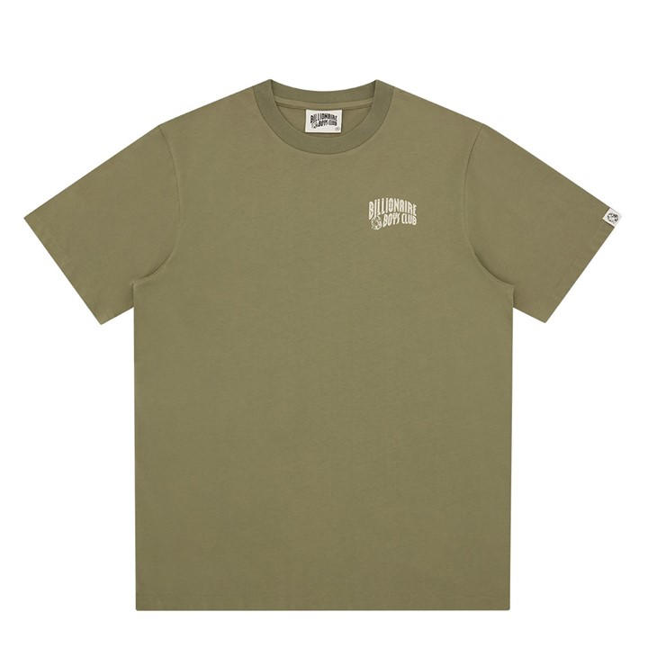Billionaire Boys Club Men's Green Small Arch Logo T-Shirt in Size L, Sports Direct