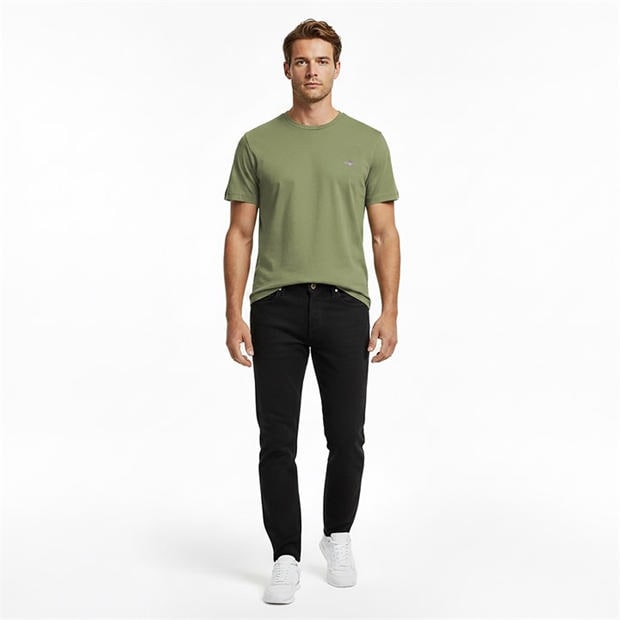 Herb Green 379 - Gant - Regular Fit Shield T-Shirt