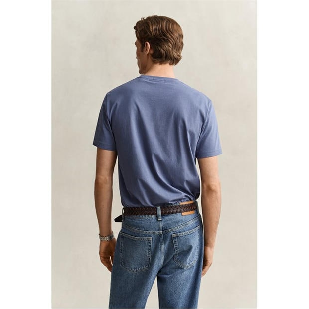 Blue H 476 - Gant - Regular Fit Shield T-Shirt