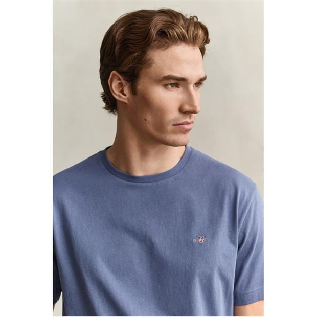 Blue H 476 - Gant - Regular Fit Shield T-Shirt