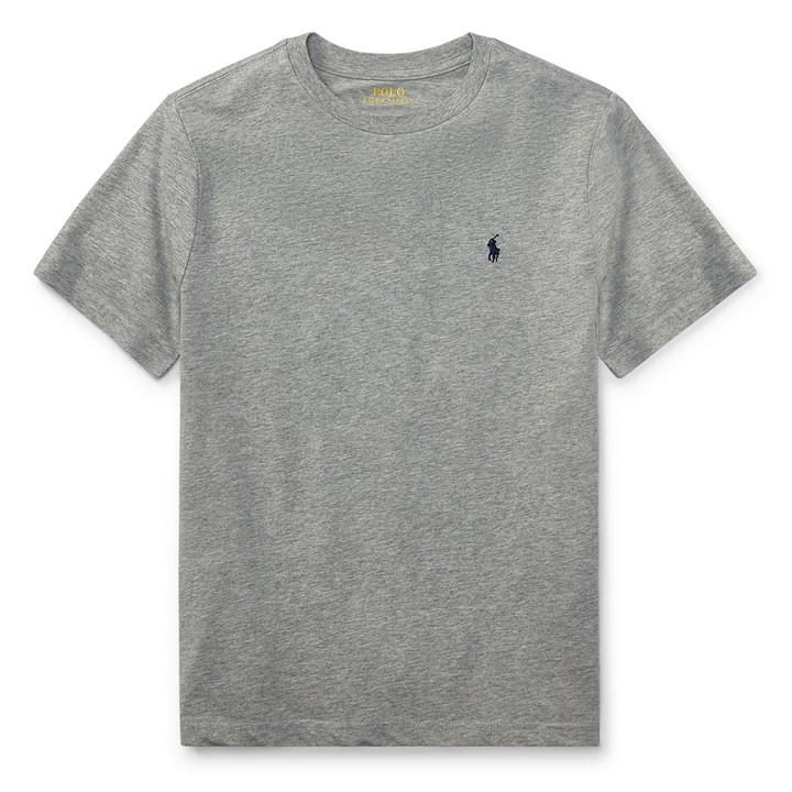 Polo Ralph Lauren Boys Grey ' Regular Fit Short Sleeve T-Shirt