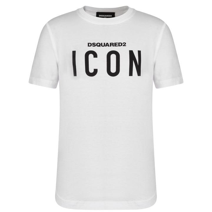 Dsquared2  Kids White 's Icon T Shirt in Size 9 - 10 Years, Sports Direct