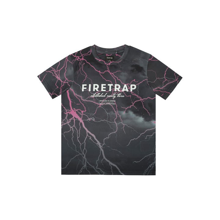 Firetrap Boys Pink Sub T Shirt  in Size 11 - 12 Years, Sports Direct