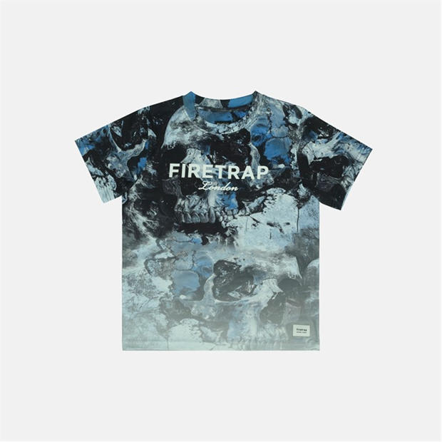 Skull - Firetrap - Sub T Shirt Junior Boys