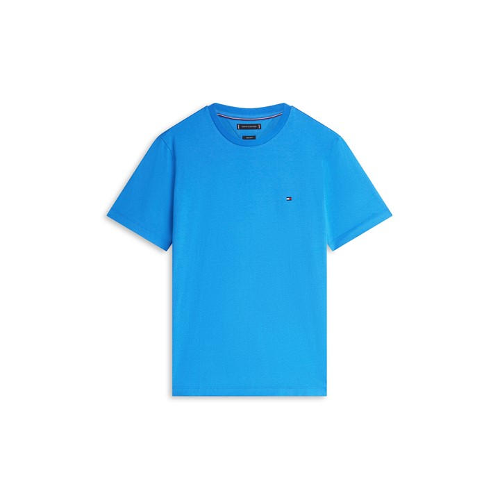 Tommy Hilfiger Men's Blue Short-Sleeved T-Shirt in Size L, Sports Direct