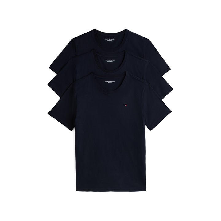 Tommy Hilfiger Men's Blue 3 Pack Short Sleeve T-Shirts in Size M, Sports Direct