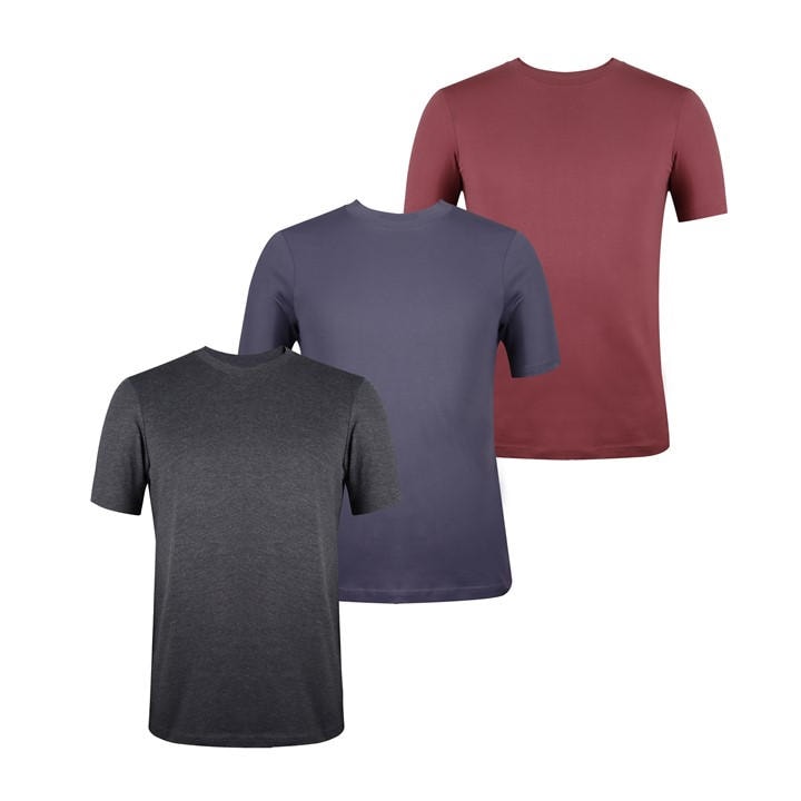 Donnay Men's  3 Pack T Shirts in Size 4XL, Sports Direct
