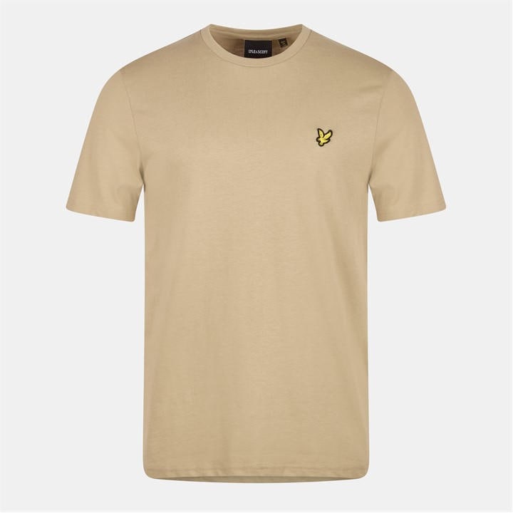 Lyle And Scott Men's Green Logo T Shirt Large