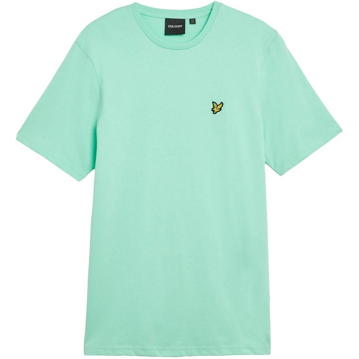 Lyle And Scott Men' Blue Basic Logo T Shirt in Size S, Sports Direct