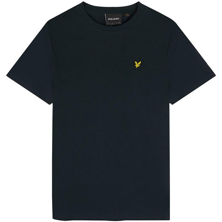 Lyle And Scott Men' Blue Basic Logo T Shirt in Size S, Sports Direct