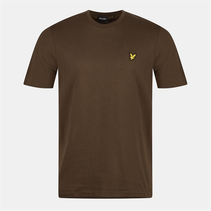 Lyle And Scott Men's Green Basic Logo T Shirt in Size L, Sports Direct