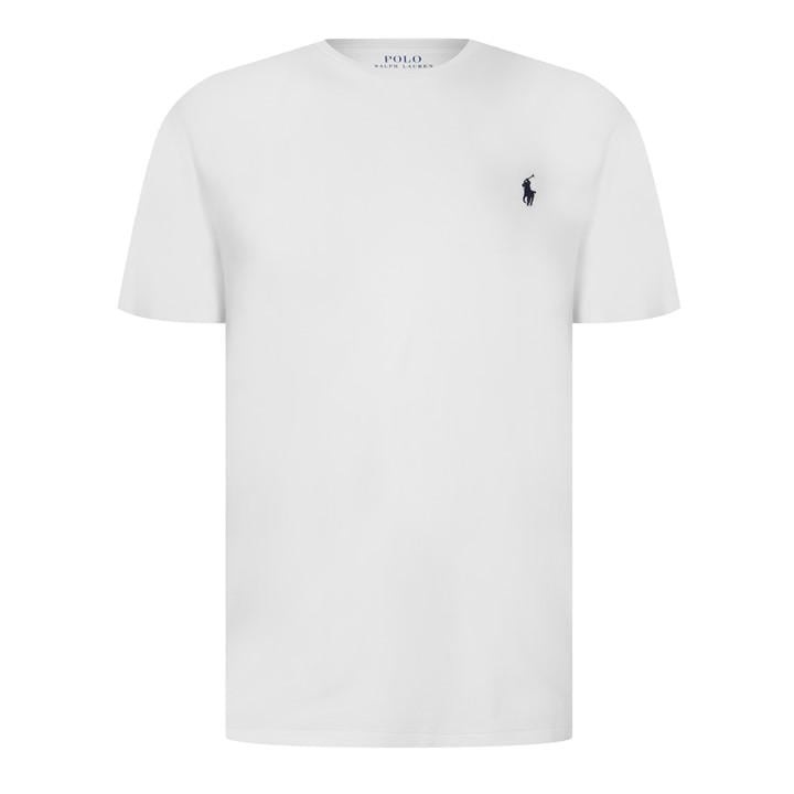 Polo Ralph Lauren Men's White Regular Fit Short Sleeve T-Shirt in Size XL, Sports Direct