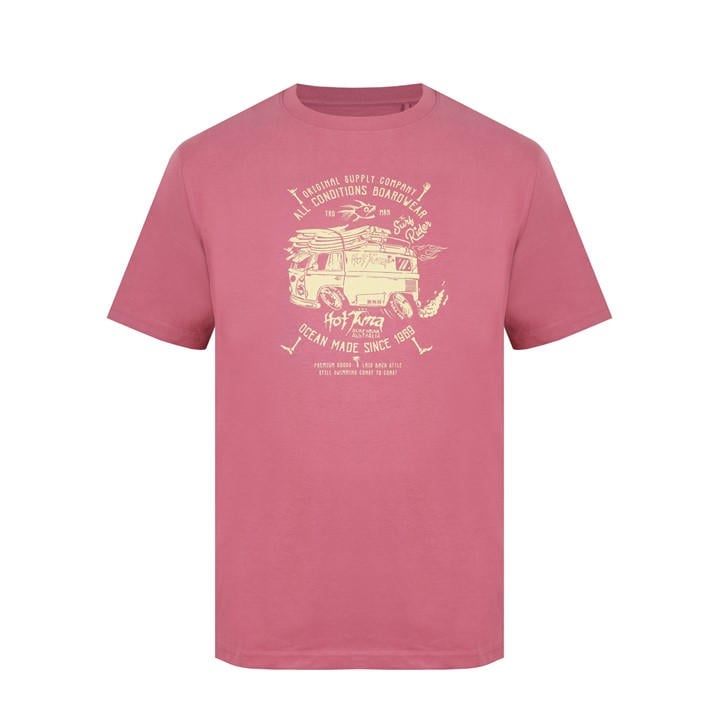 Hot Tuna Men's Red Crew T Shirt in Size XL, Sports Direct