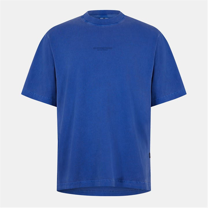 G Star Men' Blue Logo T-Shirt in Size S, Sports Direct