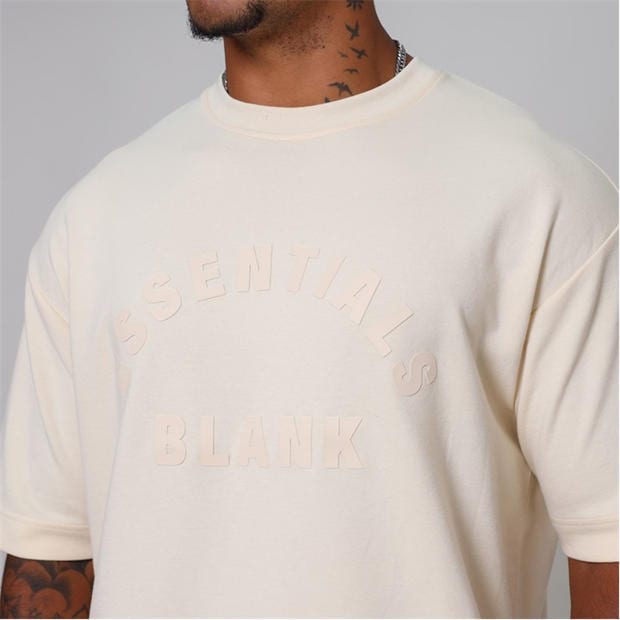 Letní písek - Blank Essentials - Arch T-Shirt Mens