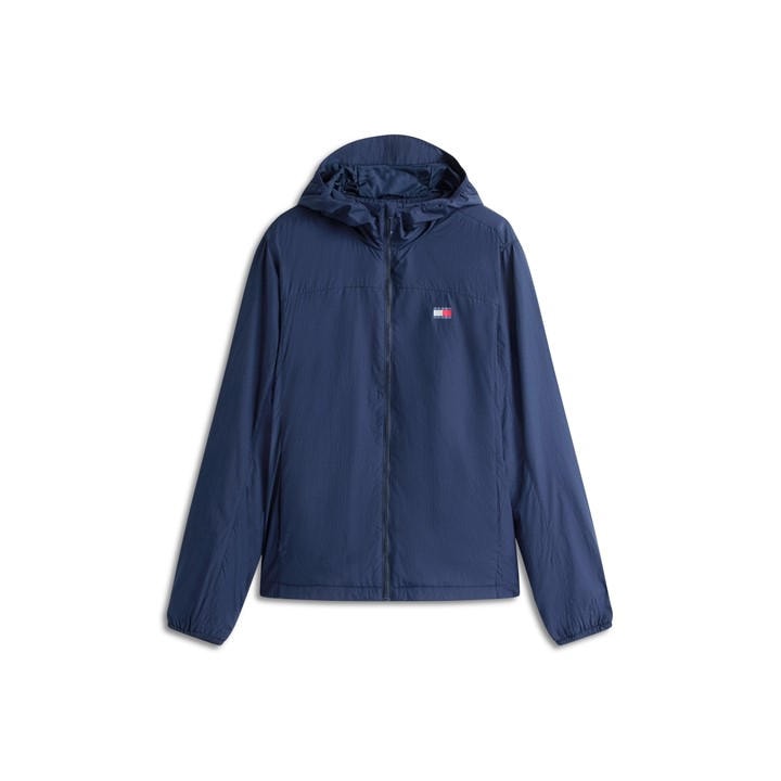 Tommy Jeans Men's Blue Chicago Windbreaker in Size 2XL, Sports Direct