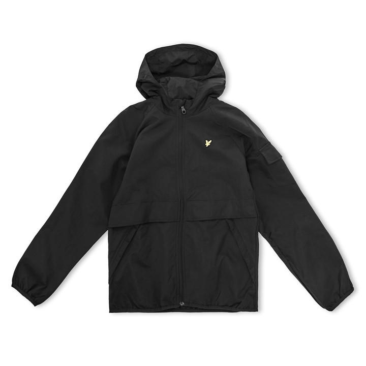 Lyle And Scott Boys Black Kids' Windbreaker in Size 5 - 6 Years, Sports Direct