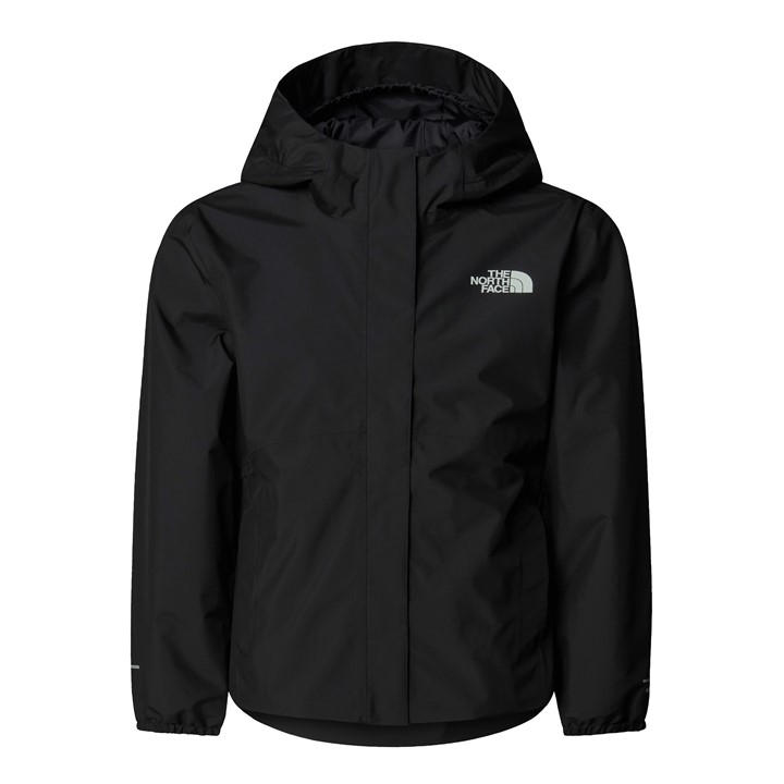 The North Face Girls Black Antora Rain Jacket in Size XS, Sports Direct