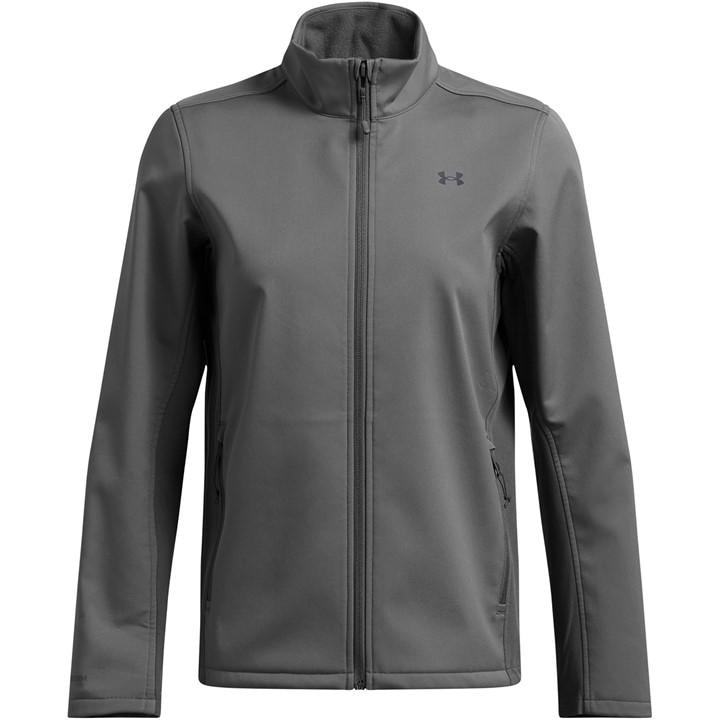 Under Armour Women's Grey Lightweight Water-Repellent Quilted Puffer Jacket in Size 10, Sports Direct