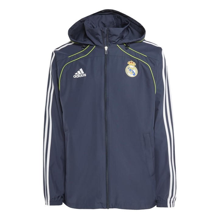 Real Madrid  Men's   Windbreaker 25/26, Football by adidas in Size M, Sports Direct