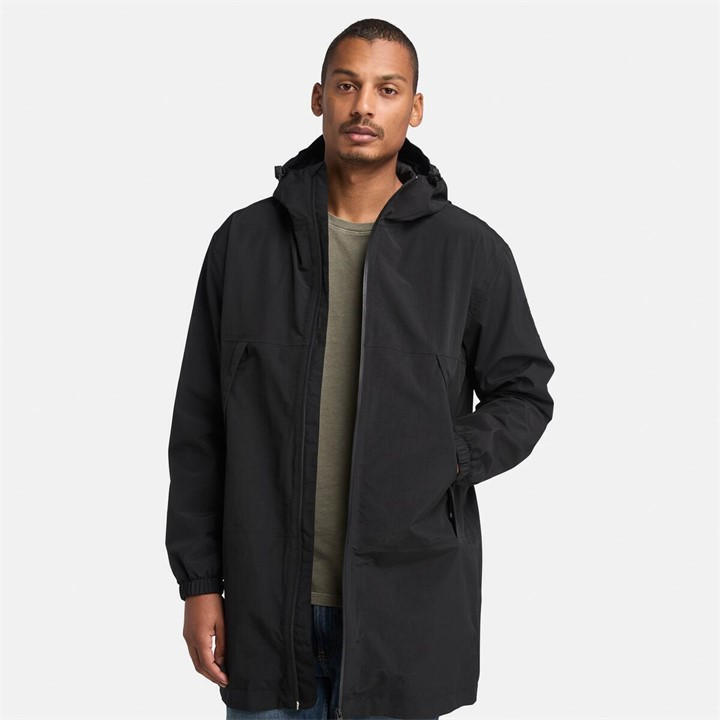 Timberland Men's Black Winnick Waterproof Parka in Size L, Sports Direct