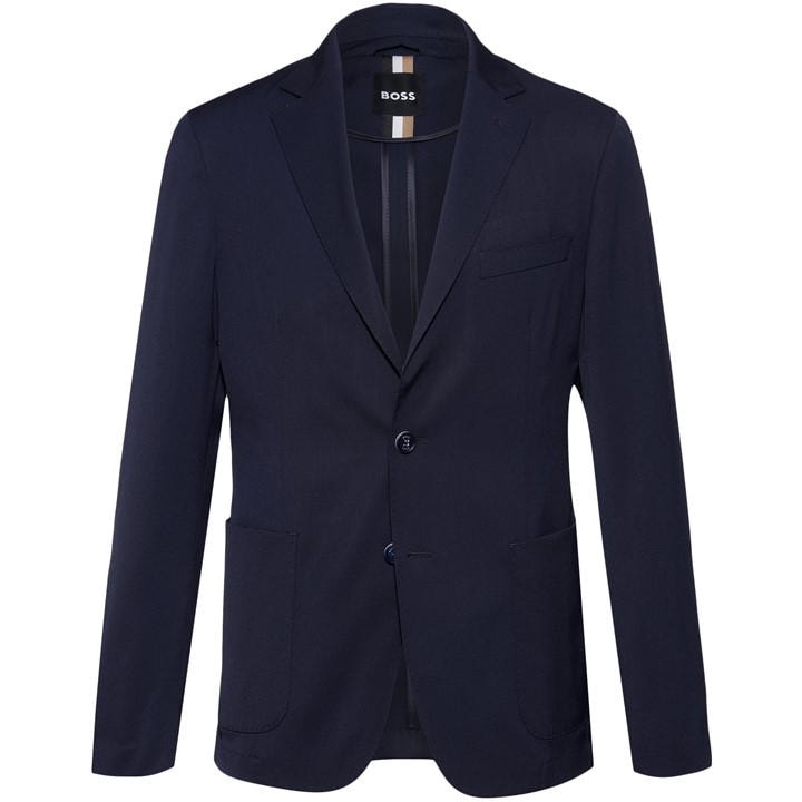 Boss Men' Blue Hanry Classic Blazer in Size S, Sports Direct