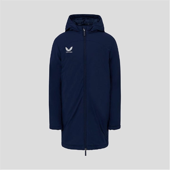 Castore  Kids Blue ' Lightweight Puffer Jacket in Size 7 - 8 Years, Sports Direct