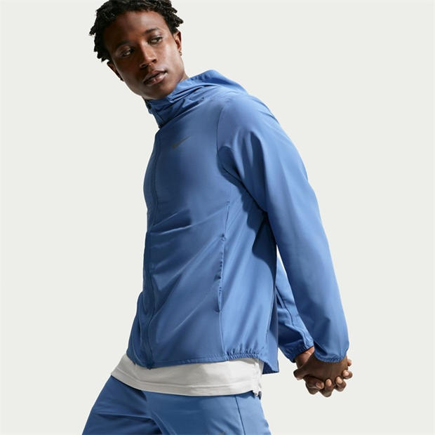 Indigo Storm - Nike - Form Hooded Mens Jacket