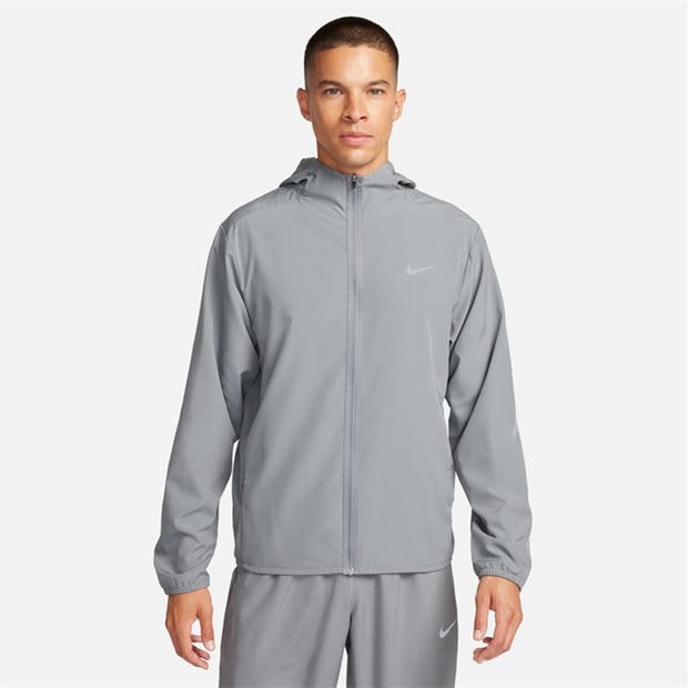Dark Grey - Nike - Form Hooded Mens Jacket