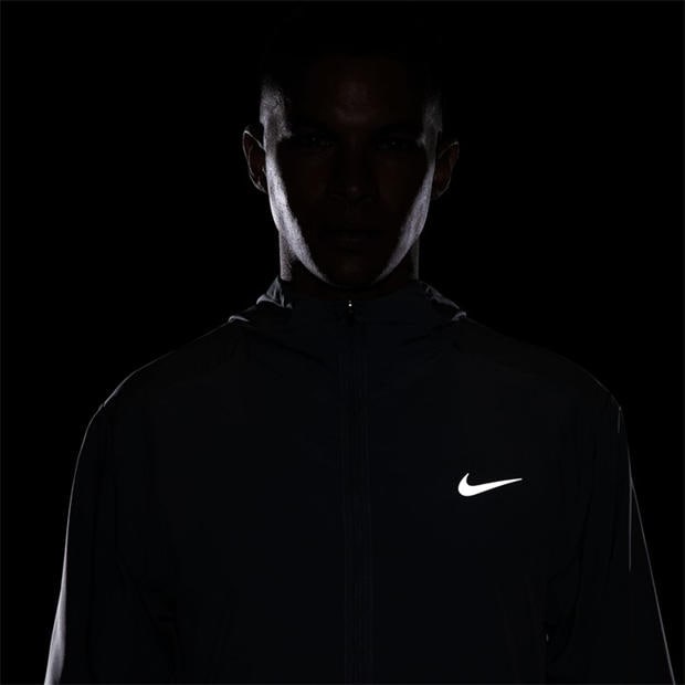 Dark Grey - Nike - Form Hooded Mens Jacket