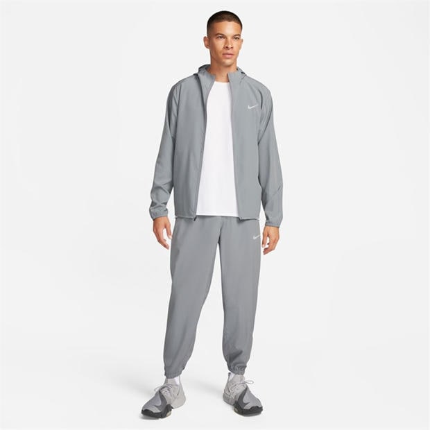 Dark Grey - Nike - Form Hooded Mens Jacket
