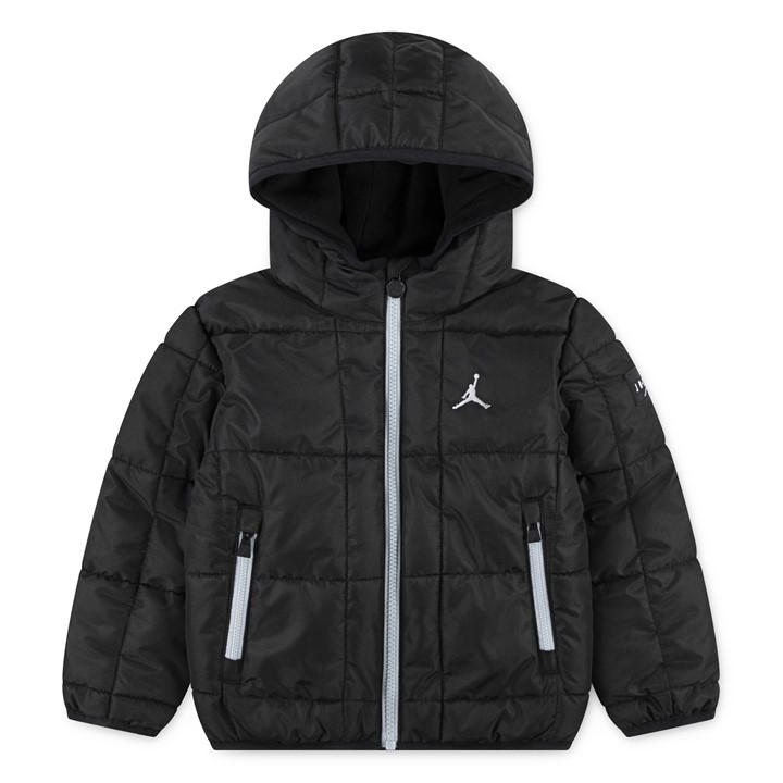 Air Jordan  Kids Black ' Insulated Puffer Jacket in Size 11 - 12 Years, Sports Direct