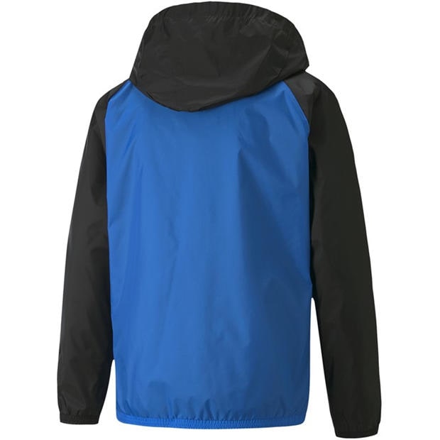 Elec Blue/Black - Puma - Puma Teamliga All Weather Jacket Anorak Mens