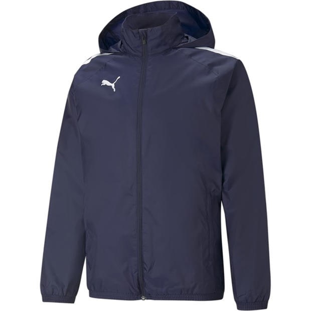 Peacoat/Black - Puma - Puma Teamliga All Weather Jacket Anorak Mens