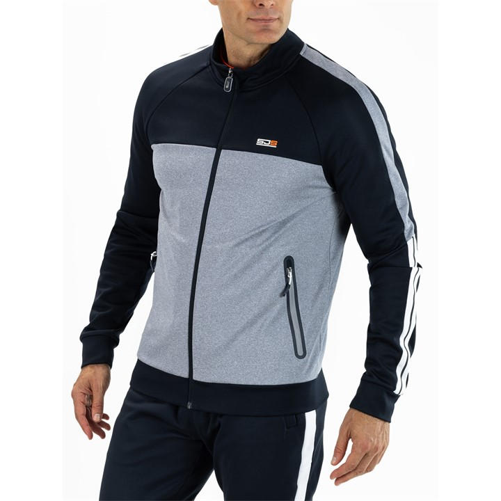 Sjeng Sports Men's Grey Achille Performance Training Jacket in Size 2XL, Sports Direct