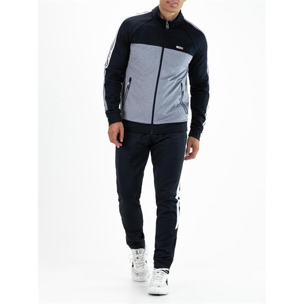 Cloud Grey Mel - Sjeng Sports - Men's Achille Performance Training Jacket