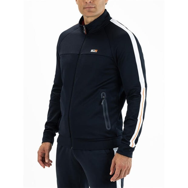 Dark Blue - Sjeng Sports - Men's Achille Performance Training Jacket