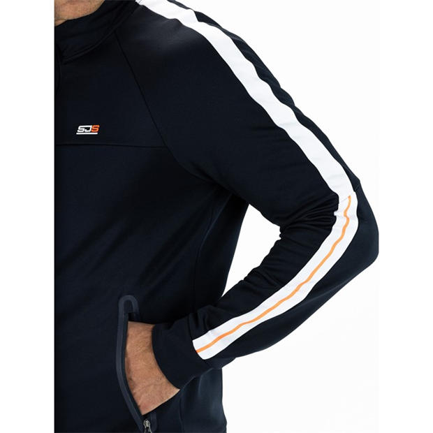 Dark Blue - Sjeng Sports - Men's Achille Performance Training Jacket