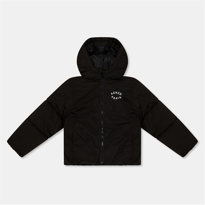 Kenzo  Kids Blue ' Insulated Short Puffer Jacket in Size 9 - 10 Years, Sports Direct