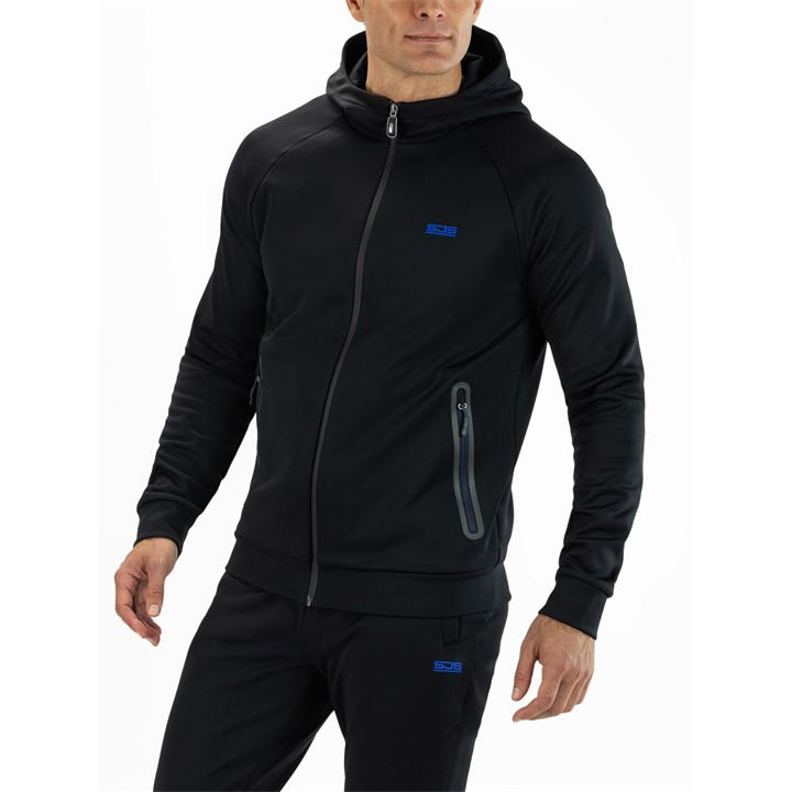 Sjeng Sports Men's Black Maxim Performance Training Jacket in Size 2XL, Sports Direct