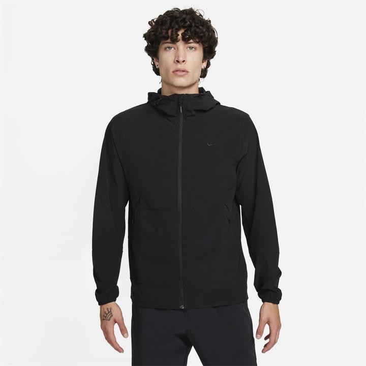 Nike Men's Black Unlimited Repel Hooded Versatile Jacket in Size L, Sports Direct