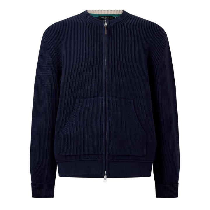 Ted Baker Men's Blue Ted Bomber Jacket Sn64 in Size L, Sports Direct