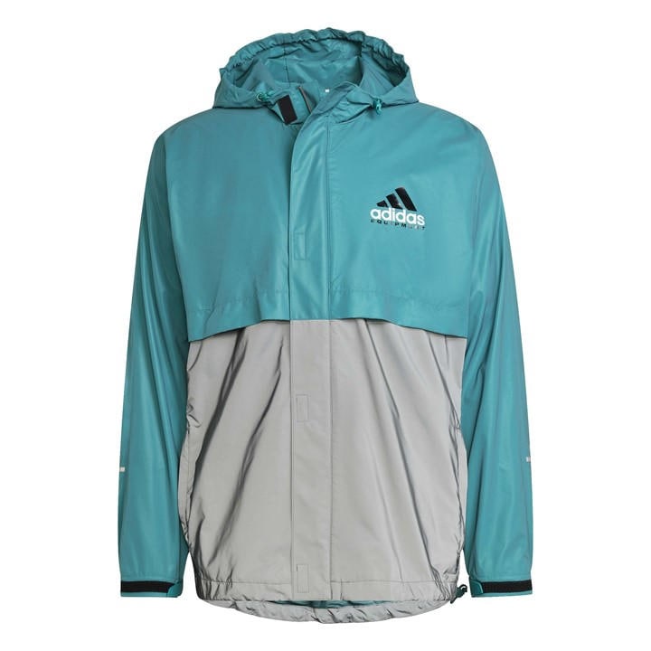 Adidas Men's Green Eqt Windbreak in Size M, Sports Direct