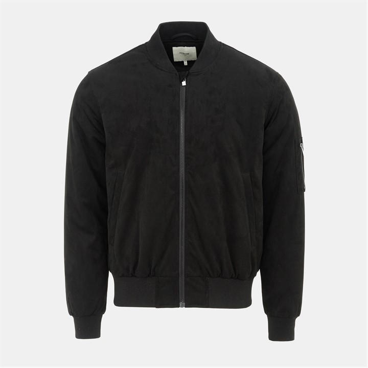 Firetrap Men's Suede Jacket - Black - XL - Image 2