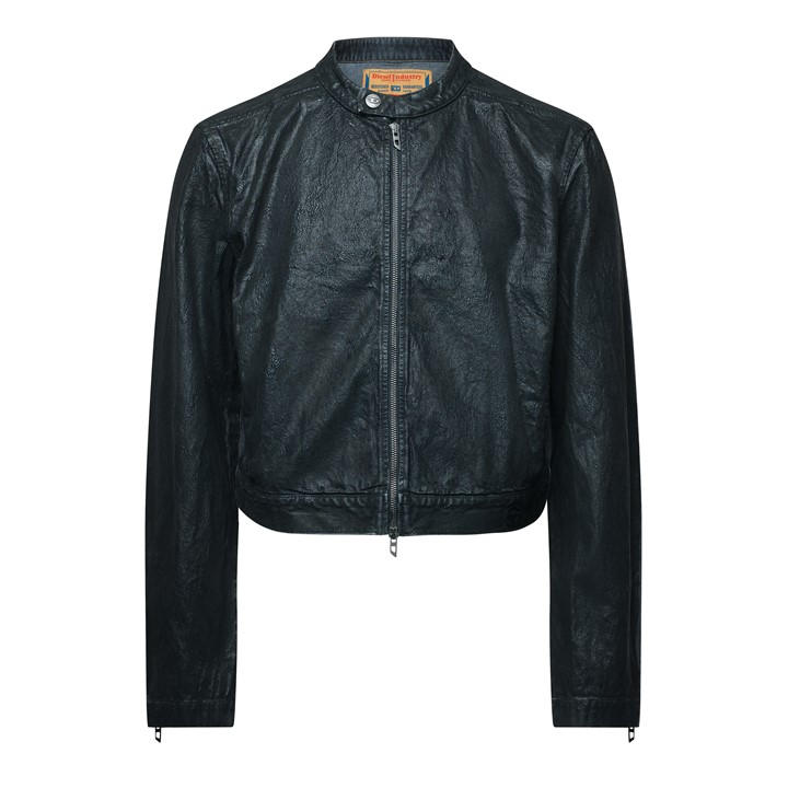Diesel Men's D-Glory-Dd Denim Jacket Black Large - Image 3