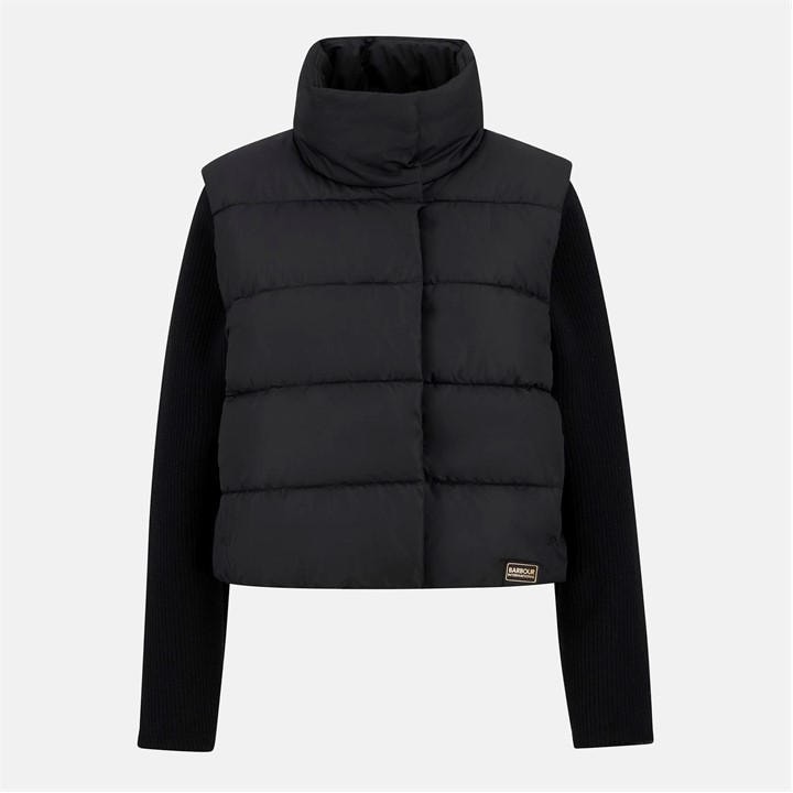 International  Women's  San Telmo Quilted Hybrid Jacket, Football by Barbour  in Size 16, Sports Direct