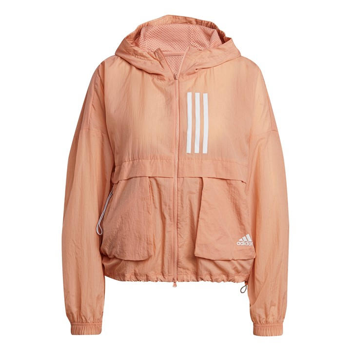 Adidas Women's Pink W.n.d Mother Windbreaker in Size M, Sports Direct