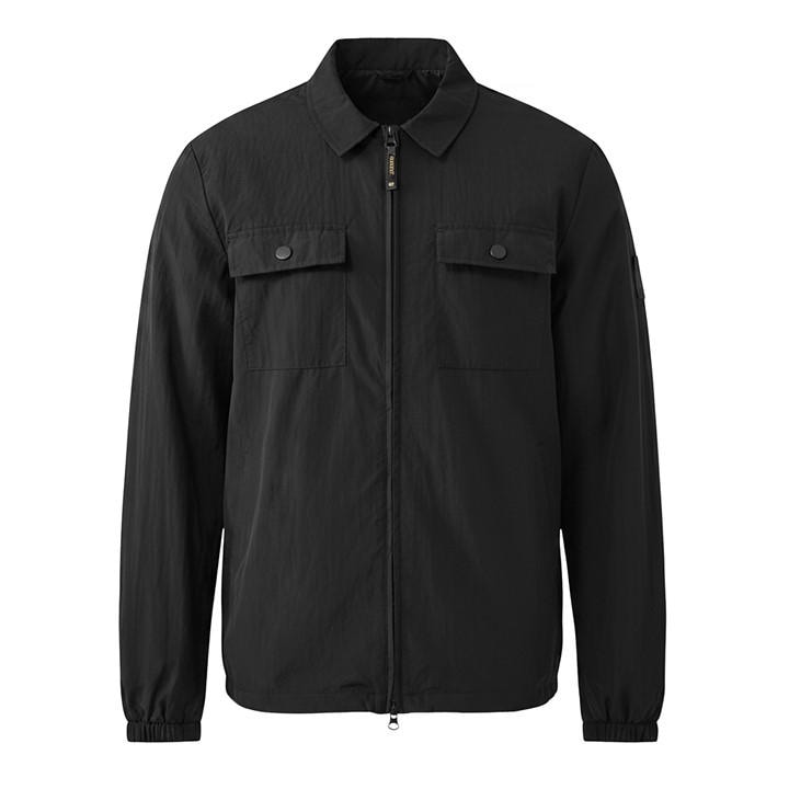 Patrick Men's Black Overshirt in Size L, Sports Direct